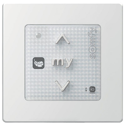 Commande murale SMOOVE RS100 IO option "plume" - Remplacé par Amy Sun Protect