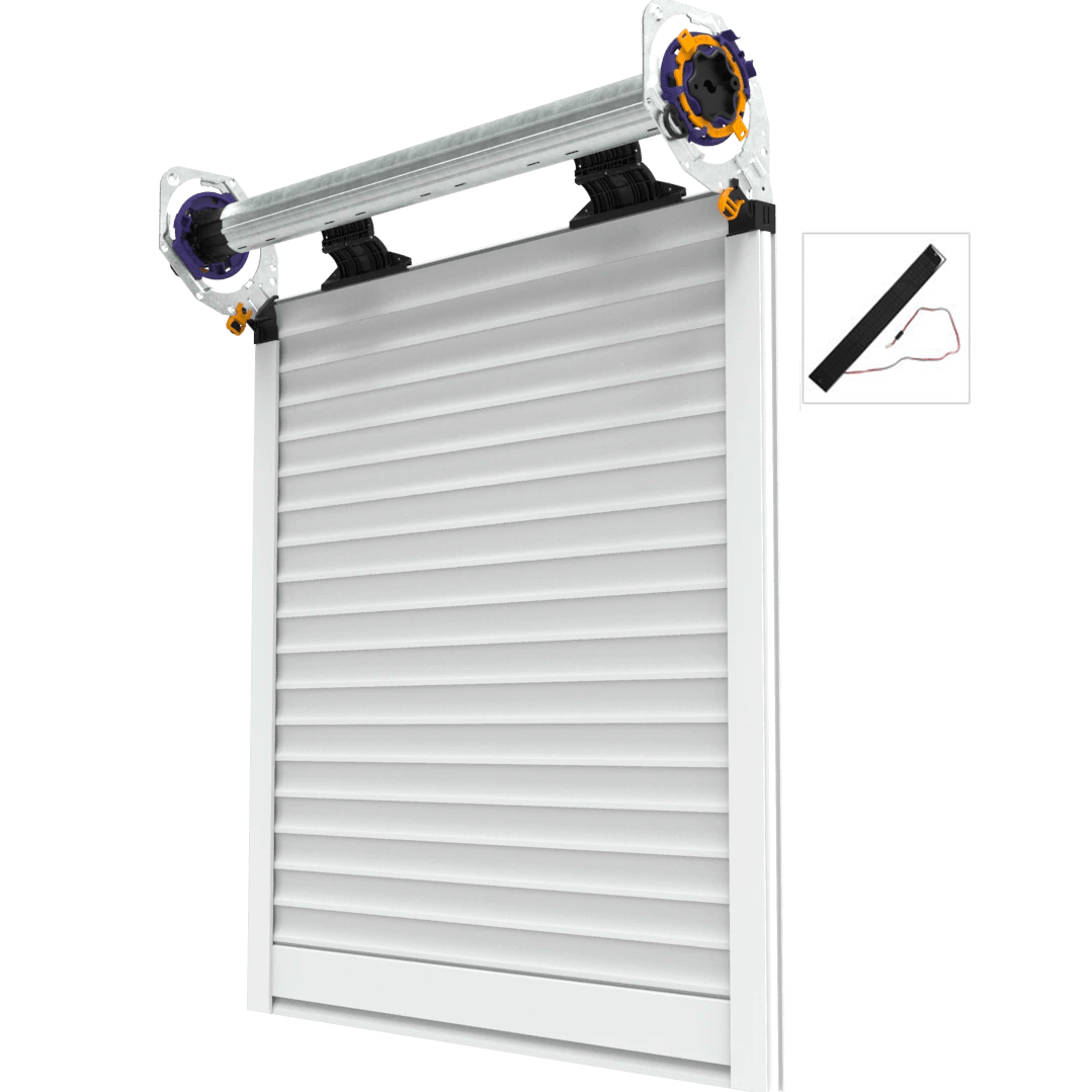 Volet Roulant Traditionnel à moteur Solaire