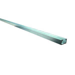Rail aluminium pour porte de garage enroulable